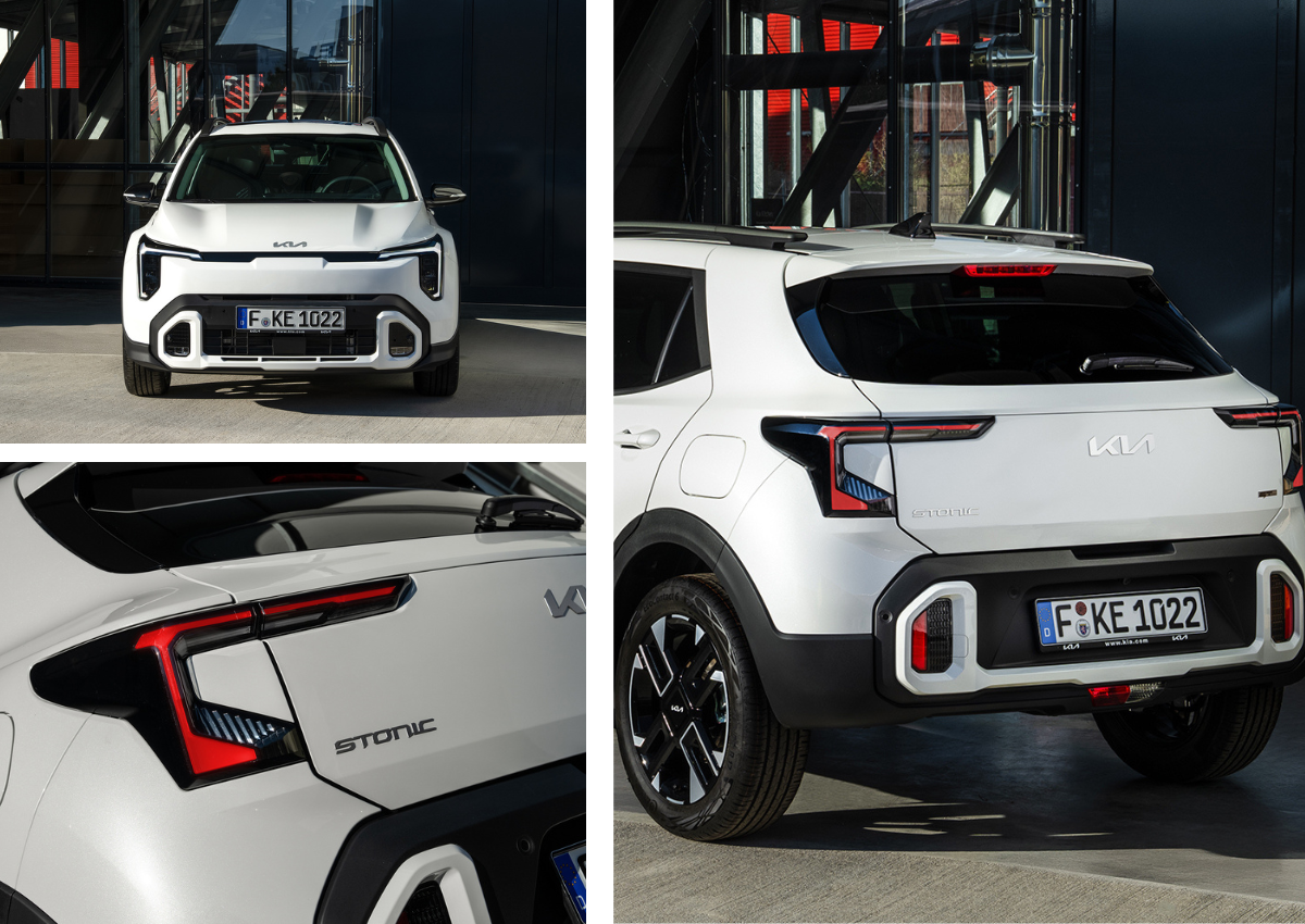 Das Exterieur des Kia Stonic