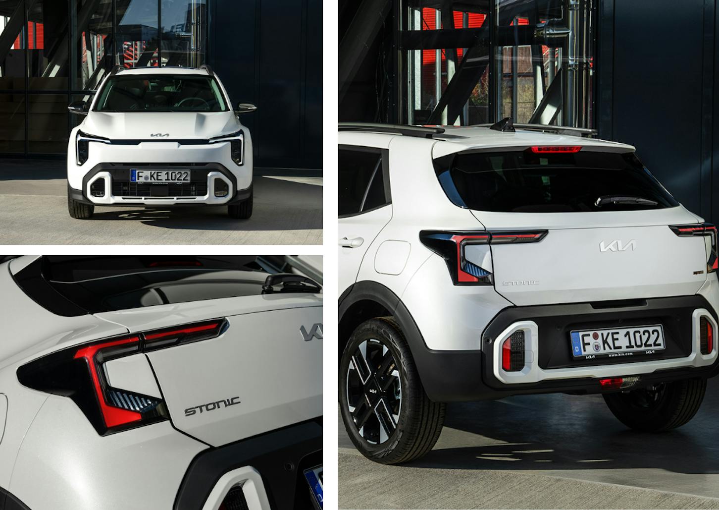 Das Exterieur des Kia Stonic