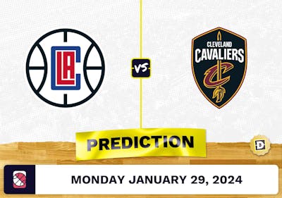 Los Angeles Clippers vs. Cleveland Cavaliers Prediction, Odds, NBA Picks [1/29/2024]