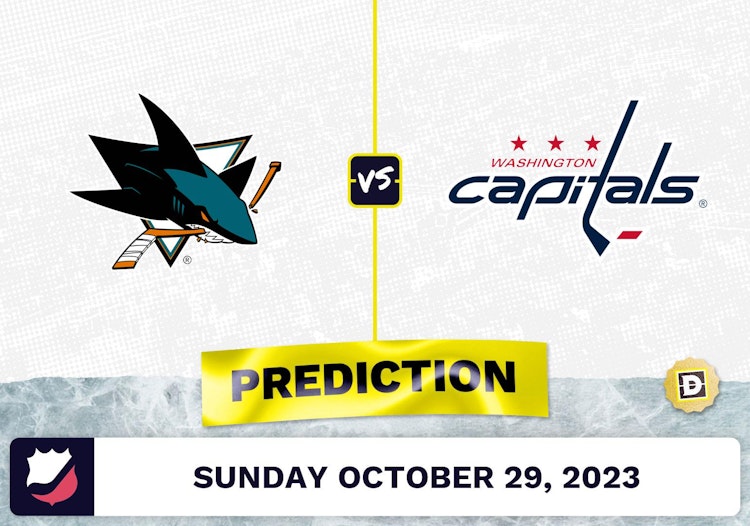 Sharks vs. Capitals Prediction and Odds - October 29, 2023