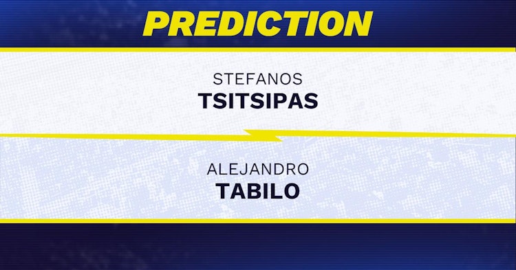 Stefanos Tsitsipas vs Alejandro Tabilo Tennis Prediction.