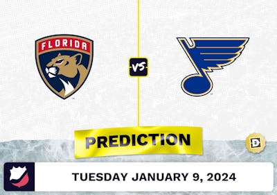 Florida Panthers vs. St. Louis Blues Prediction, Odds, NHL Picks  [1/9/2024]