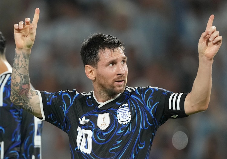Lionel Messi projected stats for Wednesday, July 15, 2026.