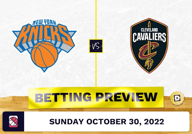 Knicks vs. Cavaliers Prediction and Odds - Oct 30, 2022