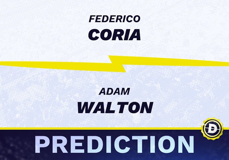 Federico Coria vs. Adam Walton Prediction, Odds, Picks for Wimbledon 2024