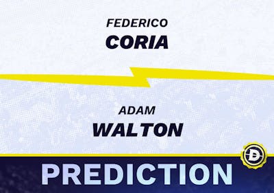 Federico Coria vs. Adam Walton Prediction, Odds, Picks for Wimbledon 2024