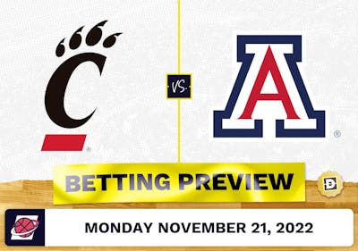 Cincinnati vs. Arizona CBB Prediction and Odds - Nov 21, 2022