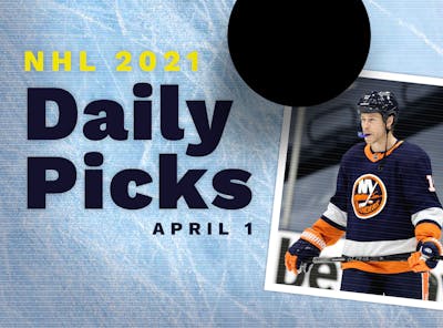 Best NHL Betting Picks and Parlays: Thursday April 1, 2021