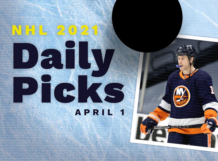 Best NHL Betting Picks and Parlays: Thursday April 1, 2021
