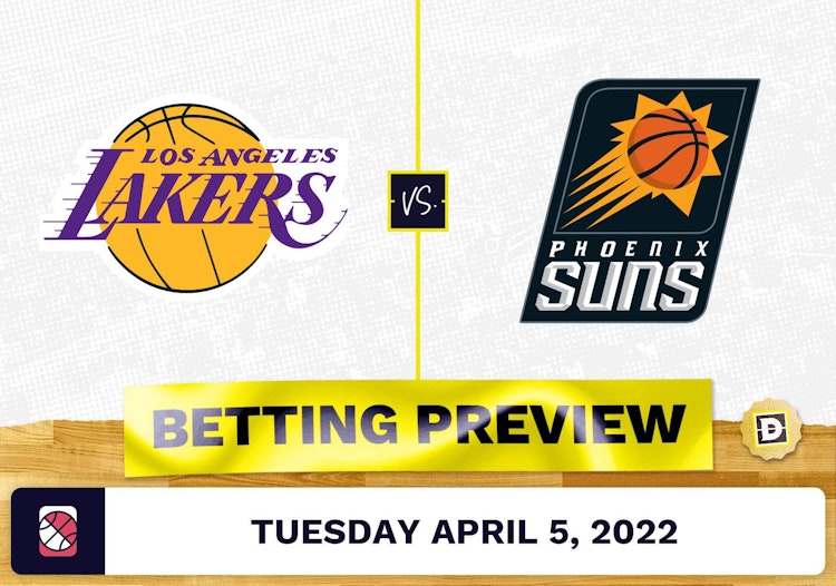 Lakers vs. Suns Prediction and Odds - Apr 5, 2022