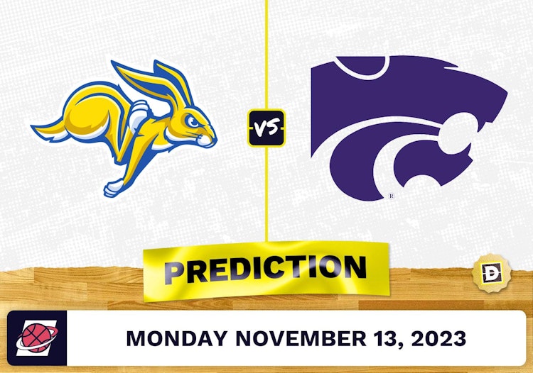 South Dakota State vs. Kansas State Basketball Prediction - November 13, 2023