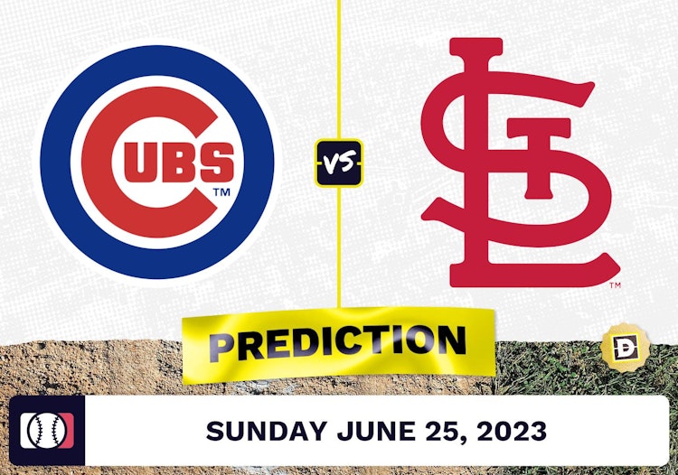 Cubs vs. Cardinals Prediction for MLB Sunday [6/25/2023]