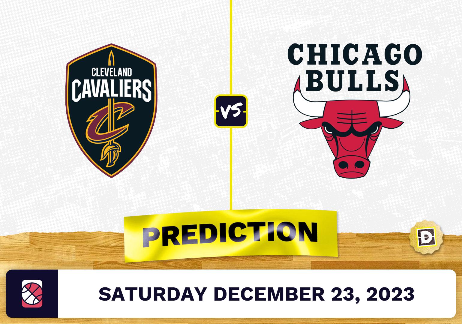 Cleveland Cavaliers vs. Chicago Bulls Prediction, Odds, NBA Picks  [12/23/2023]