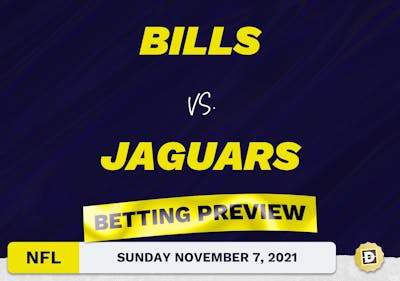Bills vs. Jaguars Predictions and Odds - Nov 7, 2021