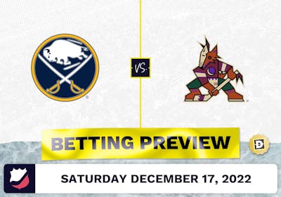 Sabres vs. Coyotes Prediction and Odds - Dec 17, 2022