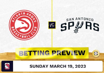 Hawks vs. Spurs Prediction and Odds - Mar 19, 2023