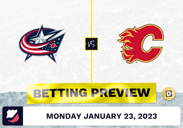 Blue Jackets vs. Flames Prediction and Odds - Jan 23, 2023