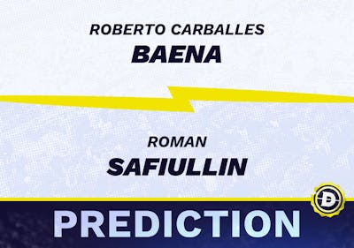 Roberto Carballes Baena vs. Roman Safiullin Prediction, Odds, Picks for ATP Swedish Open 2024