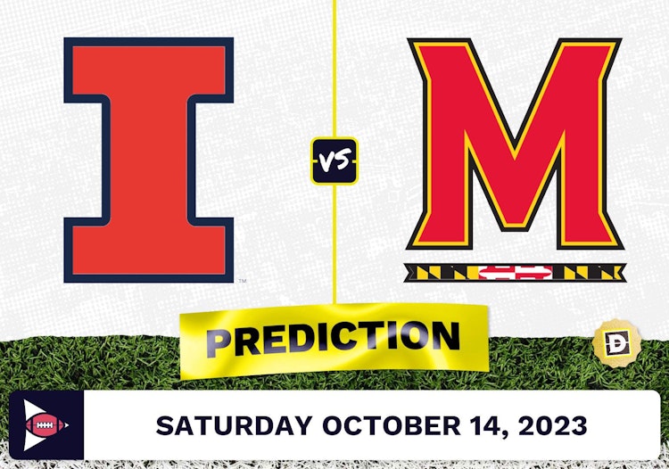 Illinois vs. Maryland CFB Prediction and Odds - October 14, 2023