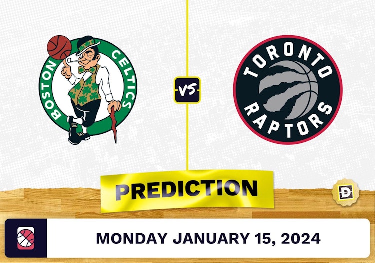 Boston Celtics vs. Toronto Raptors Prediction, Odds, NBA Picks [1/15/2024]