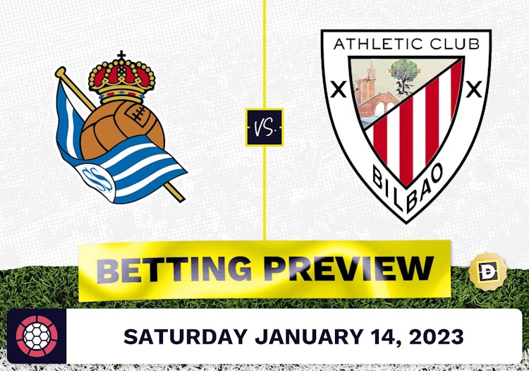 Real Sociedad vs. Athletic Bilbao Prediction and Odds - Jan 14, 2023