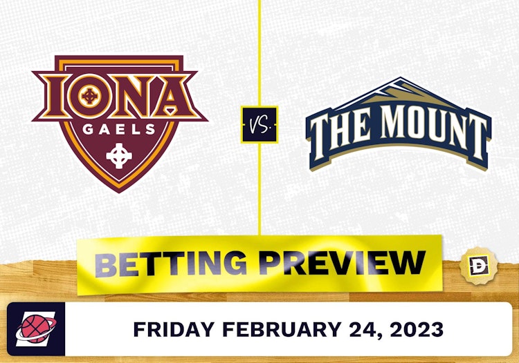 Iona vs. Mount St. Mary's CBB Prediction and Odds - Feb 24, 2023
