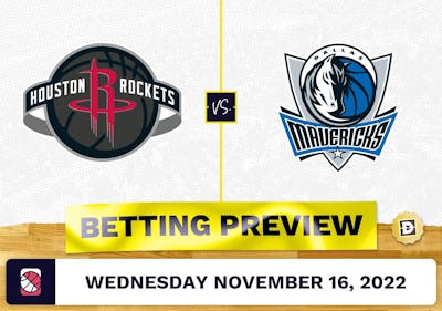 Rockets vs. Mavericks Prediction and Odds - Nov 16, 2022