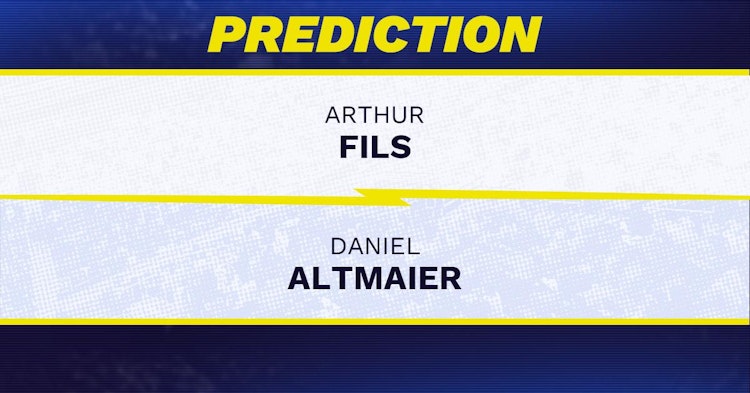 Arthur Fils vs Daniel Altmaier Tennis Prediction.