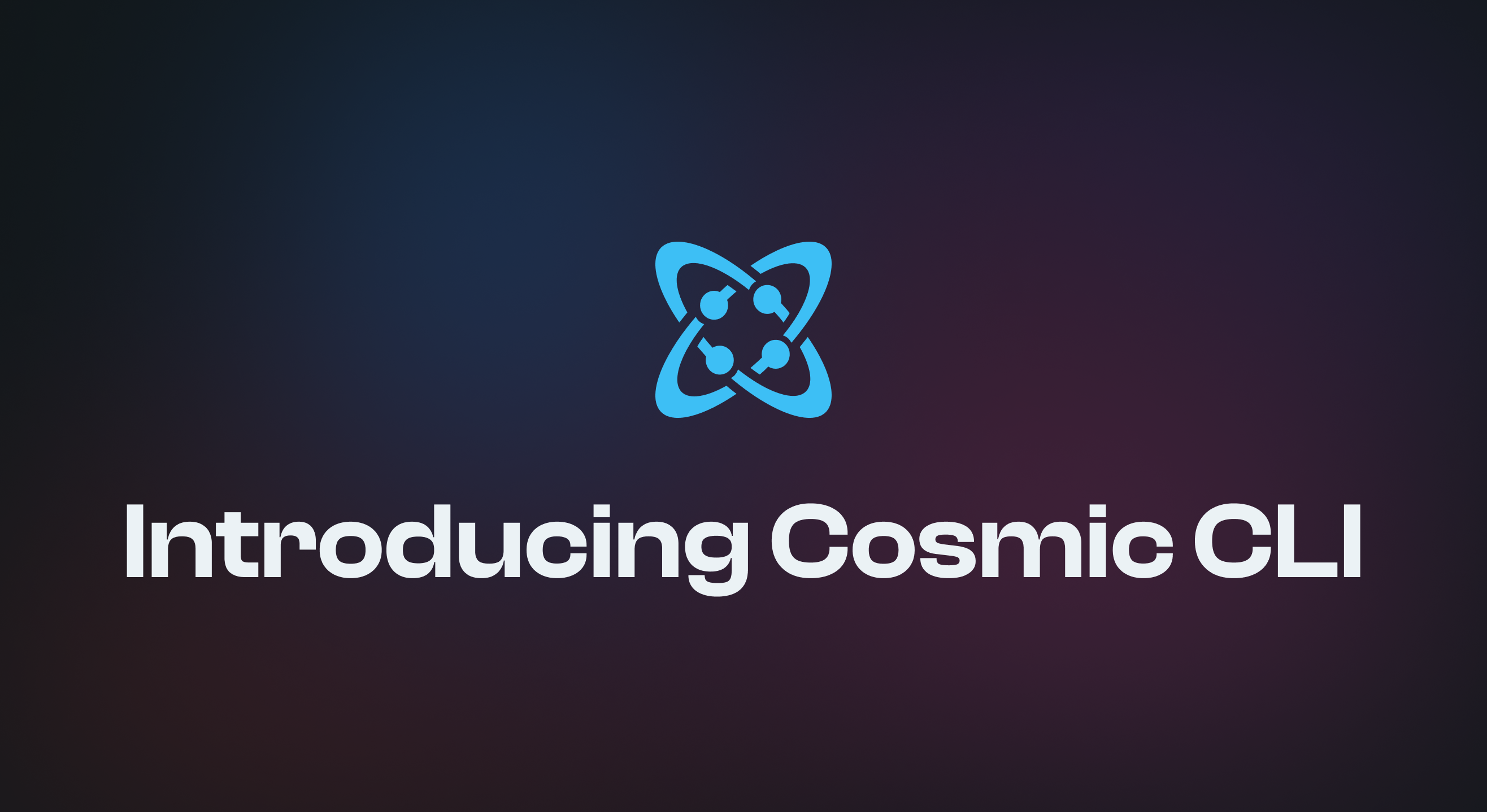 Introducing the Cosmic CLI: AI-Powered Content and Code Management from Your Terminal image