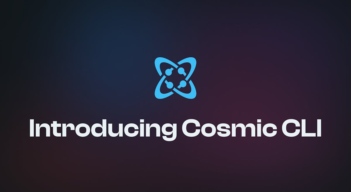 Cosmic CLI logo