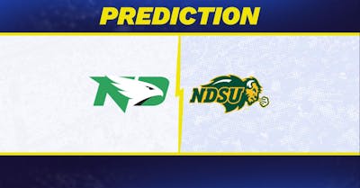 North Dakota vs. North Dakota State prediction: North Dakota State favored to win men's college basketball matchup [3/8/2026]