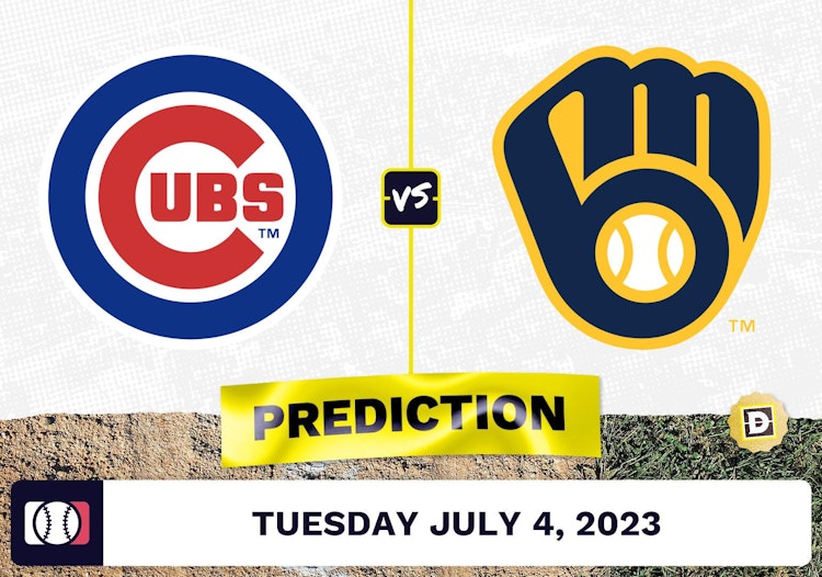 Cubs vs. Brewers Prediction for MLB Tuesday [7/4/2023]