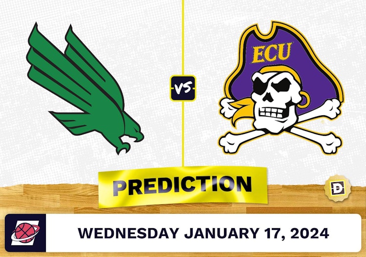 North Texas vs. East Carolina Prediction, Odds, College Basketball Picks [1/17/2024]