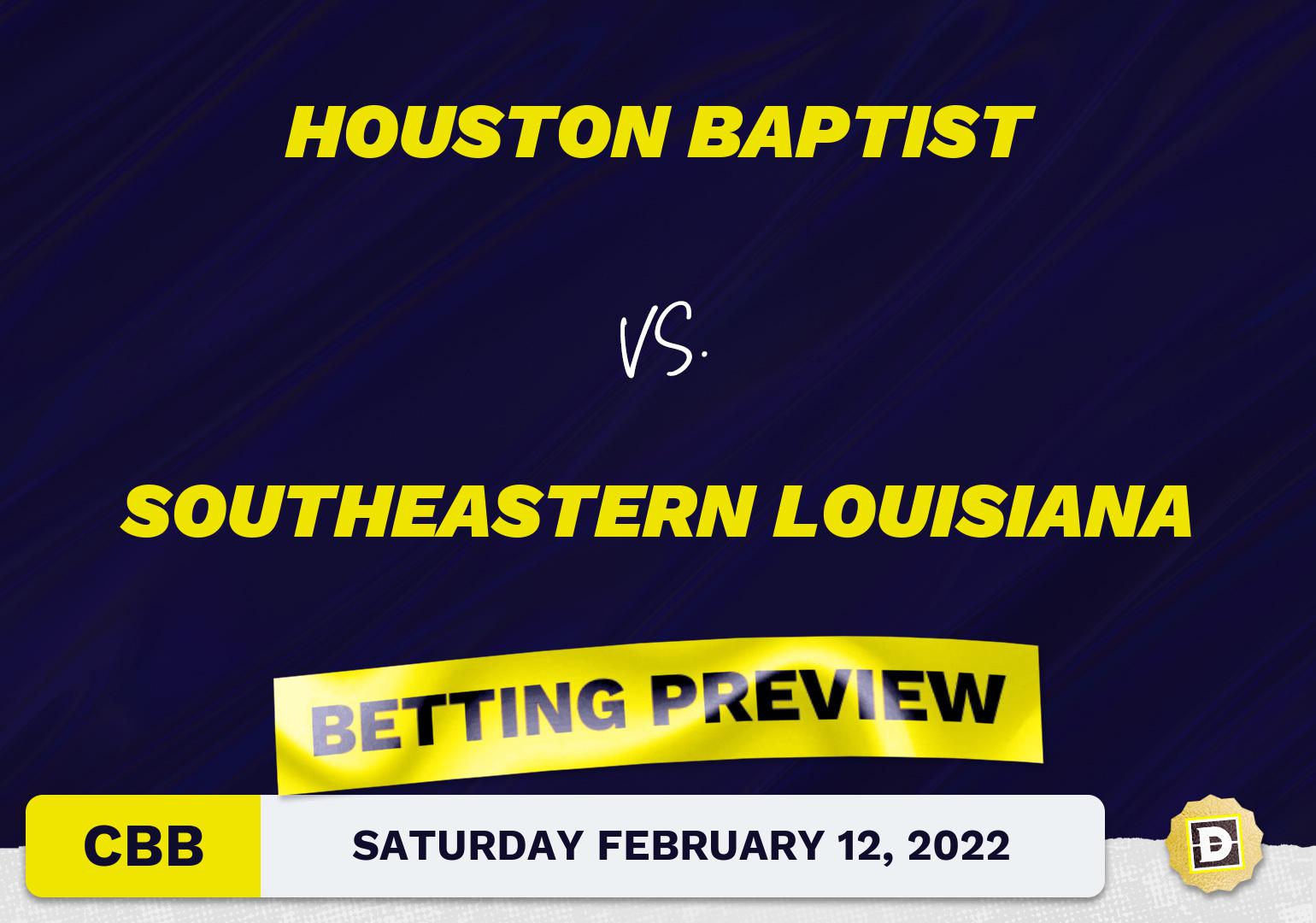 Houston Baptist vs. Southeastern Louisiana CBB Predictions and Odds - Feb 12, 2022