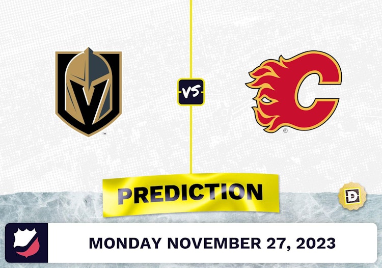 Golden Knights vs. Flames Prediction and Odds - November 27, 2023