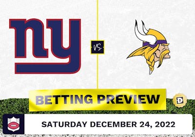 Giants vs. Vikings Week 16 Prediction and Odds - Dec 24, 2022