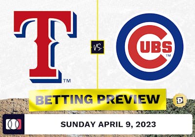 Rangers vs. Cubs Prediction and Odds - Apr 9, 2023