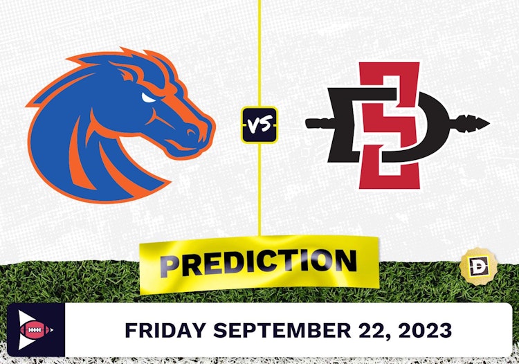 Boise State vs. San Diego State CFB Prediction and Odds - September 22, 2023