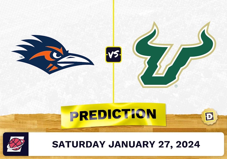 UTSA vs. South Florida Prediction, Odds, College Basketball Picks [1/27/2024]