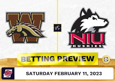 Western Michigan vs. Northern Illinois CBB Prediction and Odds - Feb 11, 2023
