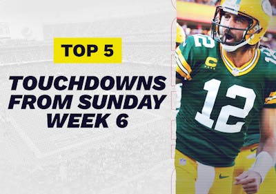 2021 NFL Season: The Top 5 Touchdowns of Sunday, October 18, 2021