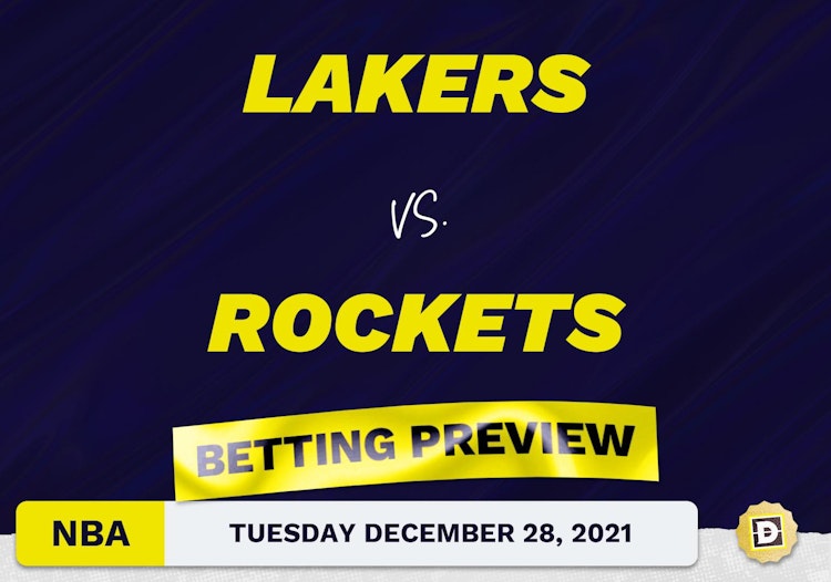 Lakers vs. Rockets Predictions and Odds - Dec 28, 2021