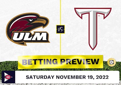 Louisiana-Monroe vs. Troy State CFB Prediction and Odds - Nov 19, 2022