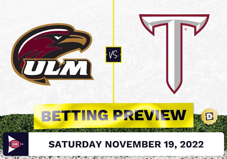 Louisiana-Monroe vs. Troy State CFB Prediction and Odds - Nov 19, 2022