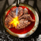 Quality steaks are a part of Rosa Negra's Menu.