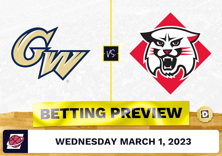 George Washington vs. Davidson CBB Prediction and Odds - Mar 1, 2023