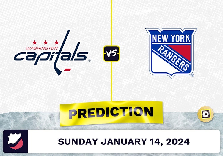 Washington Capitals vs. NY Rangers Prediction, Odds, NHL Picks [1/14/2024]