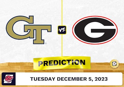 Georgia Tech vs. Georgia Basketball Prediction - December 5, 2023