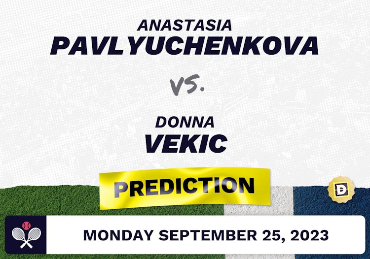 Anastasia Pavlyuchenkova vs. Donna Vekic Prediction - WTA Tokyo 2023