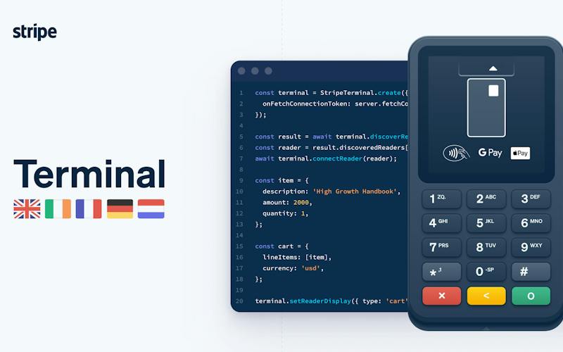 Stripe expands Stripe Terminal across Europe